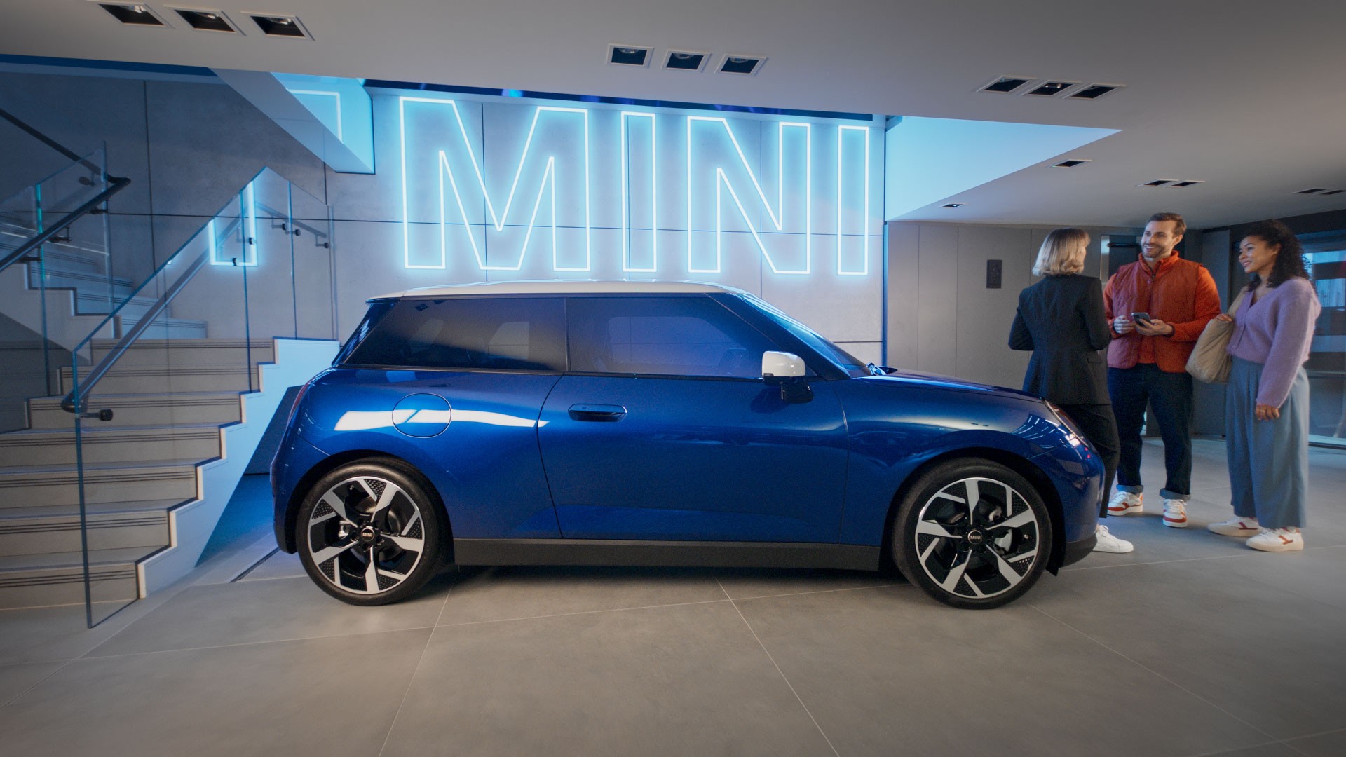 Τρίθυρο MINI Cooper πλευρική όψη
